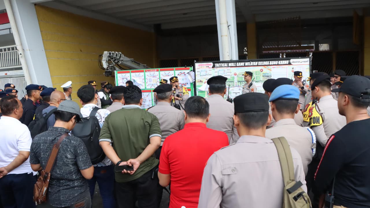 2.200 Polisi Siaga! Laga Persija vs PSIM di GBK Dipastikan Aman Terkendali
