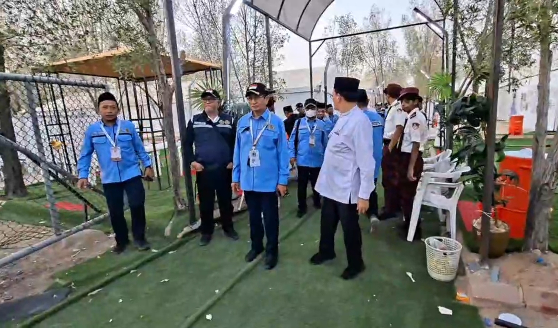 Menag Tinjau Arafah dan Mina, Pastikan Semua Fasilitas Siap Sambut Puncak Haji 