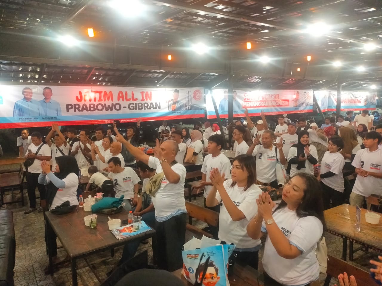 Gelar Apel Pemenangan dan Manifesto, Matahari Pagi Siap Memperkuat Kemenangan Prabowo-Gibran di Jawa Timur