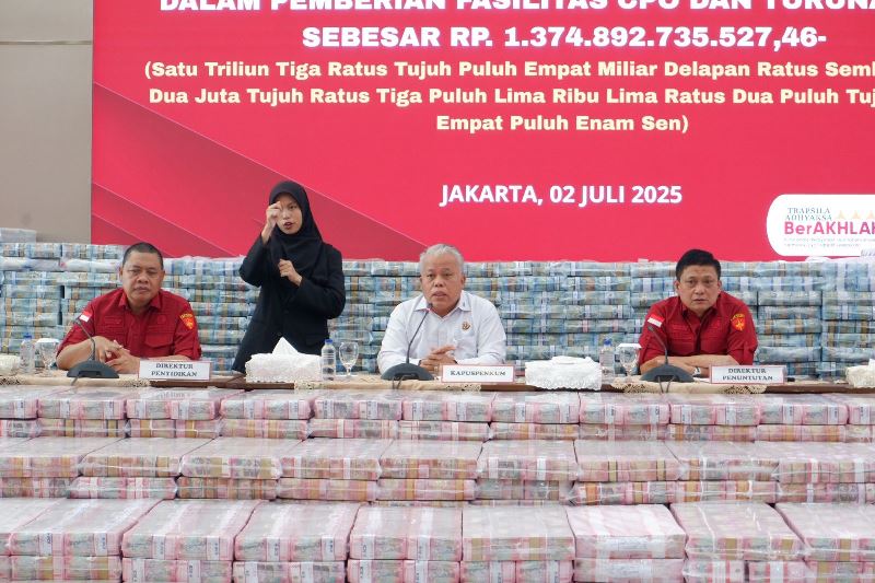 Uang Rp 1,3 Triliun Disita dari Korporasi Sawit Terkait Kasus CPO