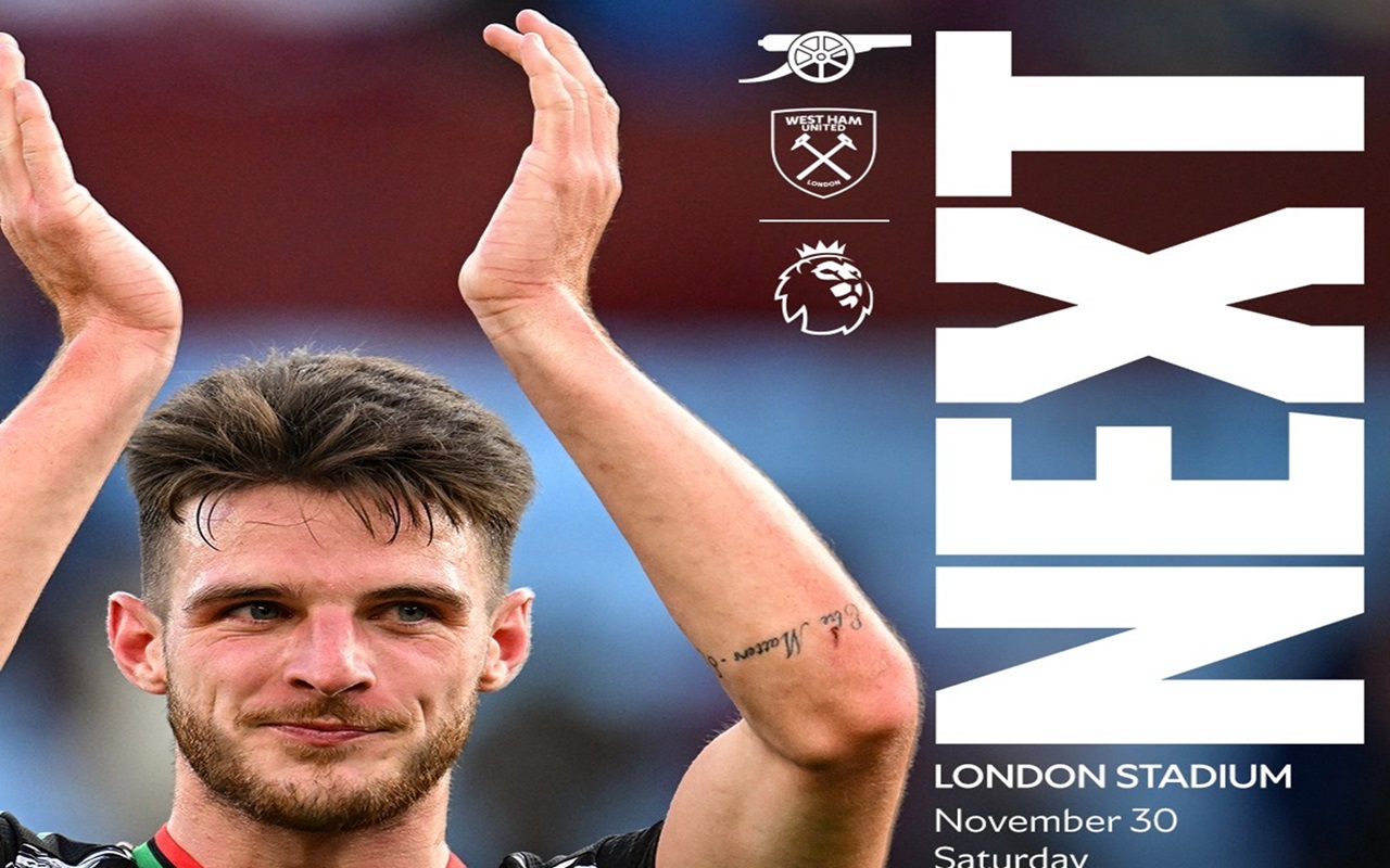 Link Live Streaming West Ham United vs Arsenal di Liga Inggris 2024/25 Malam Ini