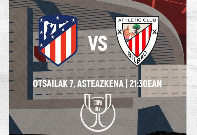 Link Live Streaming Atletico Madrid vs Bilbao, Perebutan Tiket Final Copa Del Rey