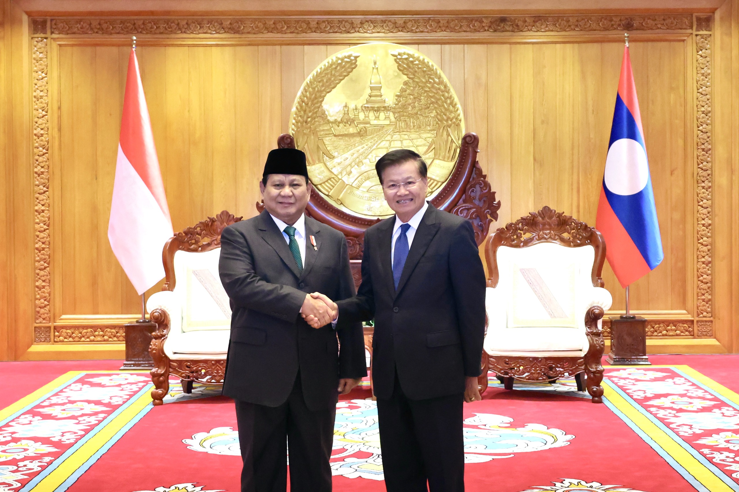 Usai dari Brunei, Prabowo Kunjungi Presiden dan Perdana Menteri Laos, Perkenalkan Diri Sebelum Dilantik Presiden