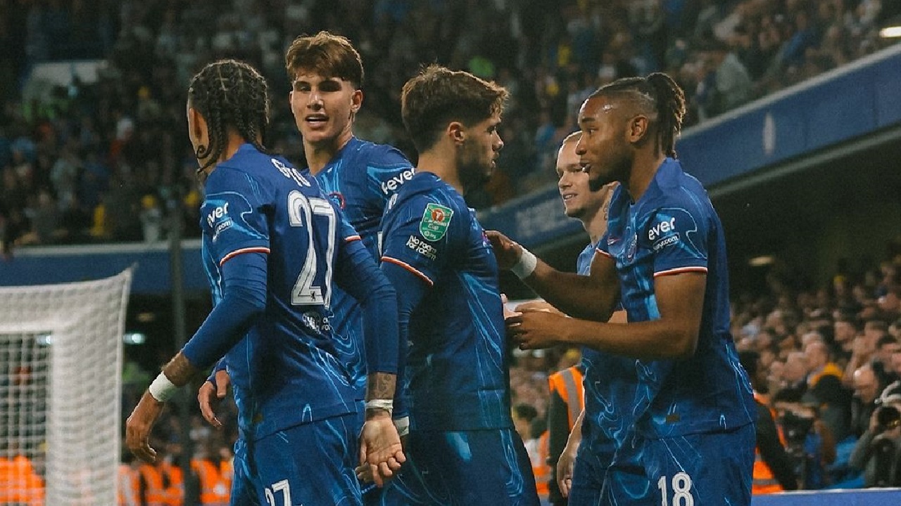 Hasil Carabao Cup: Christopher Nkunku Hattrick, Chelsea Sukses Gilas Barrow 5 Gol!