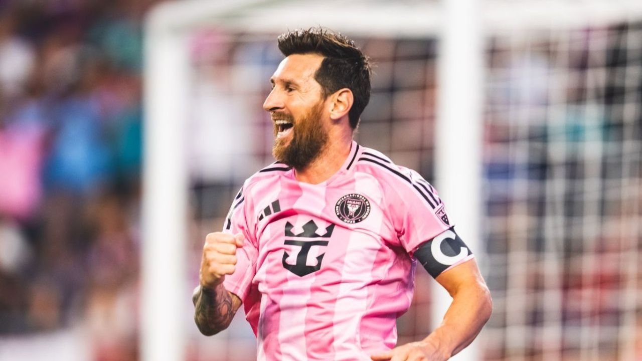 Rekor Lagi! Messi Cetak Dua Gol dalam Empat Laga Beruntun MLS