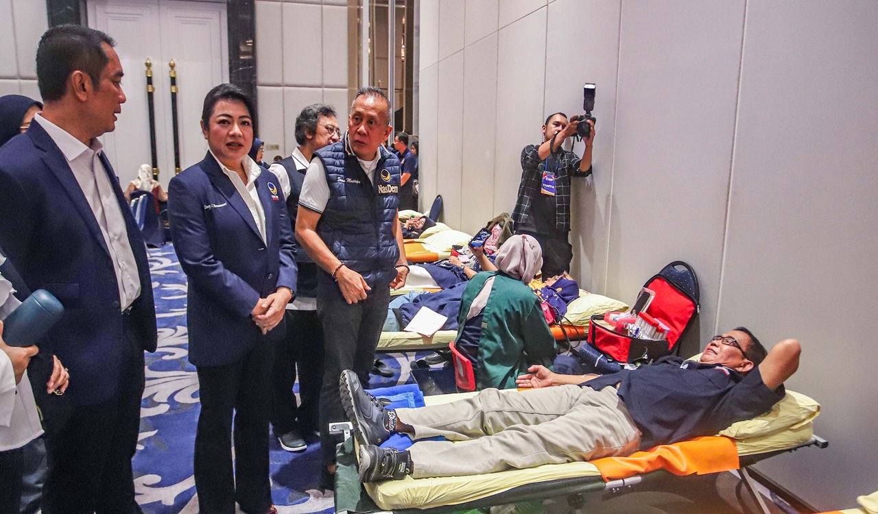 Ulang Tahun ke-14, Partai NasDem Rayakan dengan Donor Darah Serentak di Seluruh Indonesia
