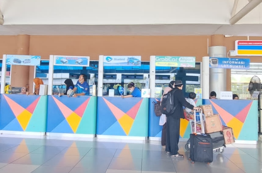5 Moda Transportasi Tersedia Antar Wisatawan dari Bandara SMB II Palembang