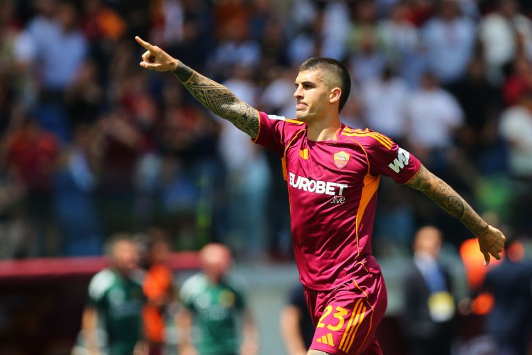AS Roma vs Lazio 2-0: Brace Gianluca Mancini Bawa Giallorossi ke Empat Besar