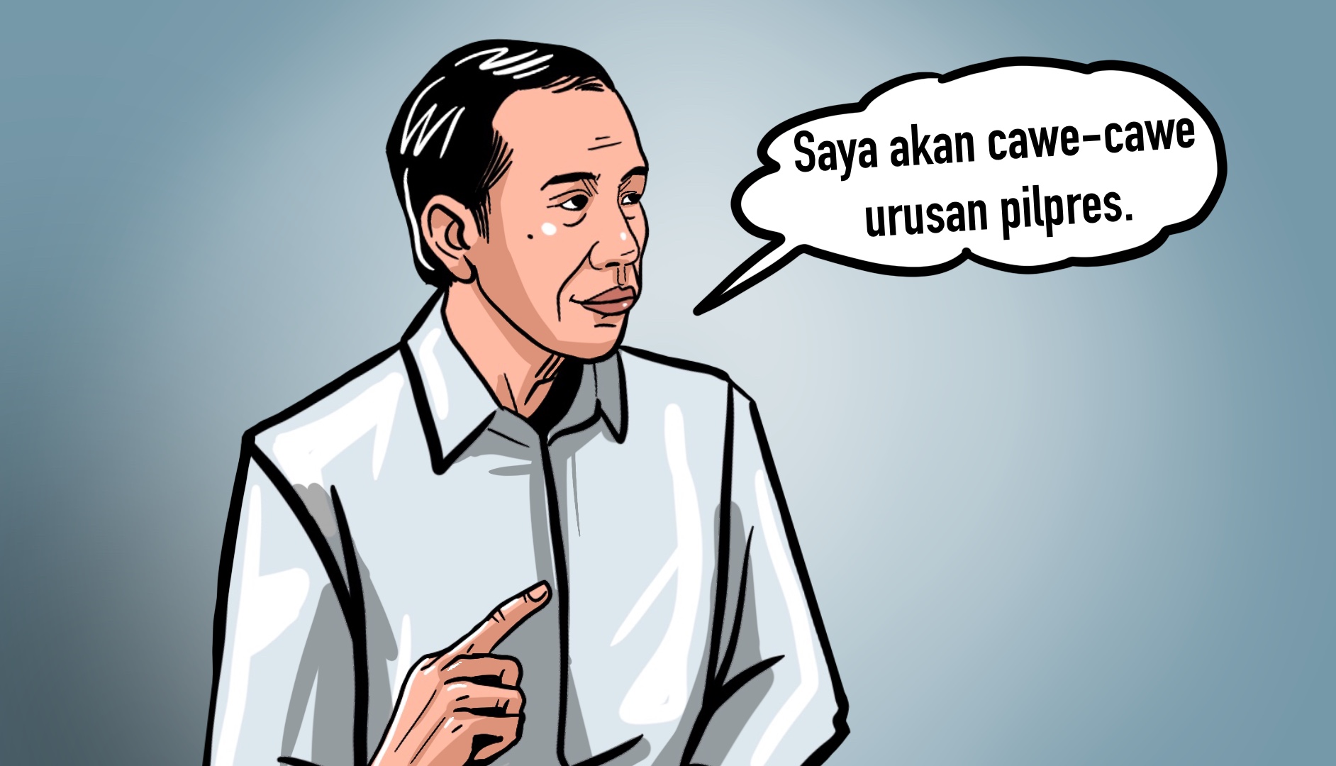 Cawe-Cawe Presiden Jokowi di Pilpres 2024