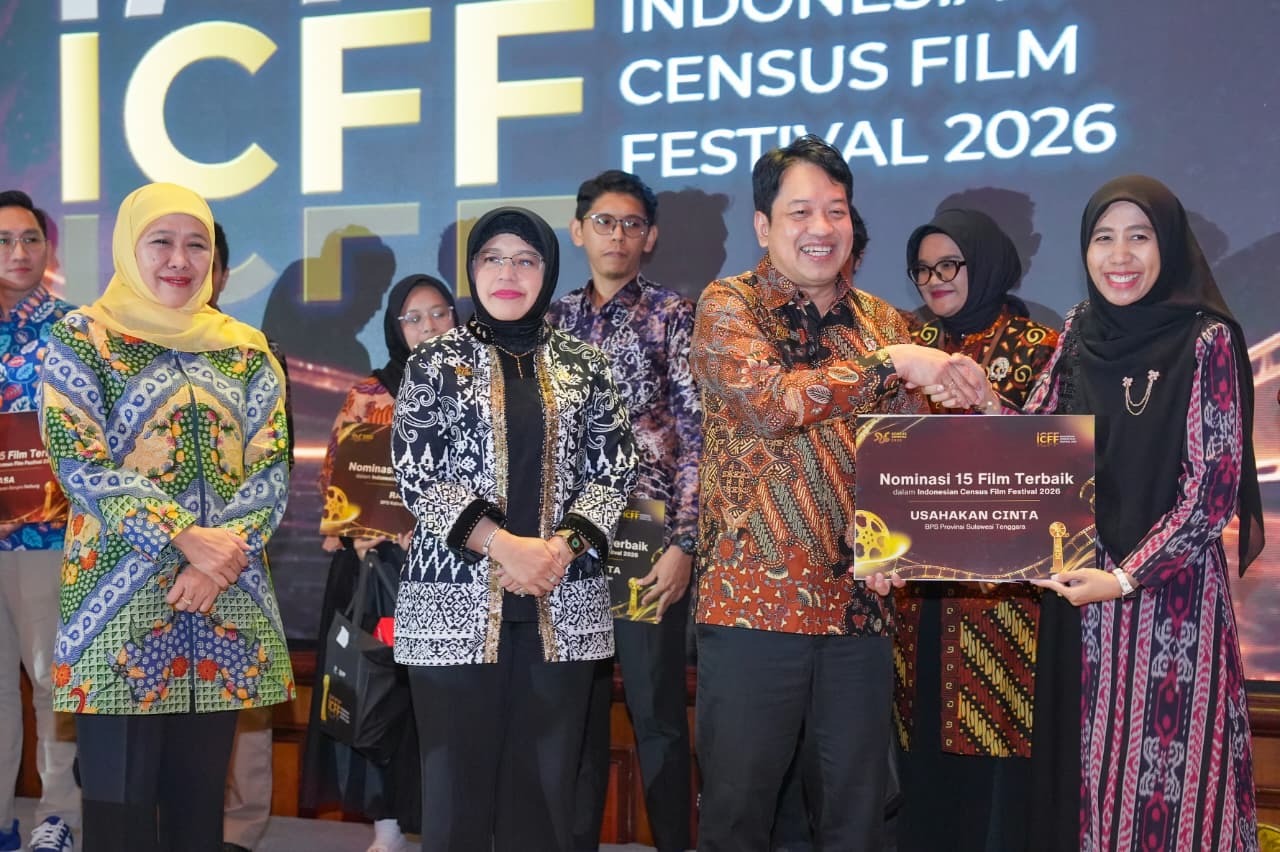 Gubernur Khofifah Tegaskan Data BPS Penentu Arah Pembangunan Indonesia