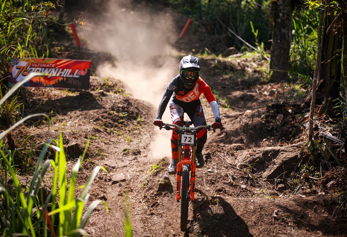 76 Ultimate Downhill 2026 di Pasuruan, Agung Prio dan Milatul Tercepat pada Seeding Run