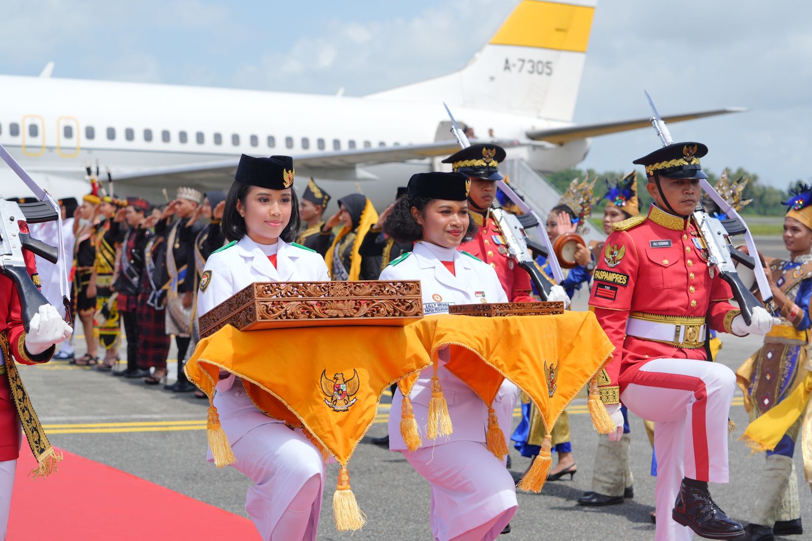 Bendera Pusaka dan Teks Proklamasi Tiba di IKN, Capaska Akan Dikukuhkan 13 Agustus 2024 oleh Presiden Jokowi