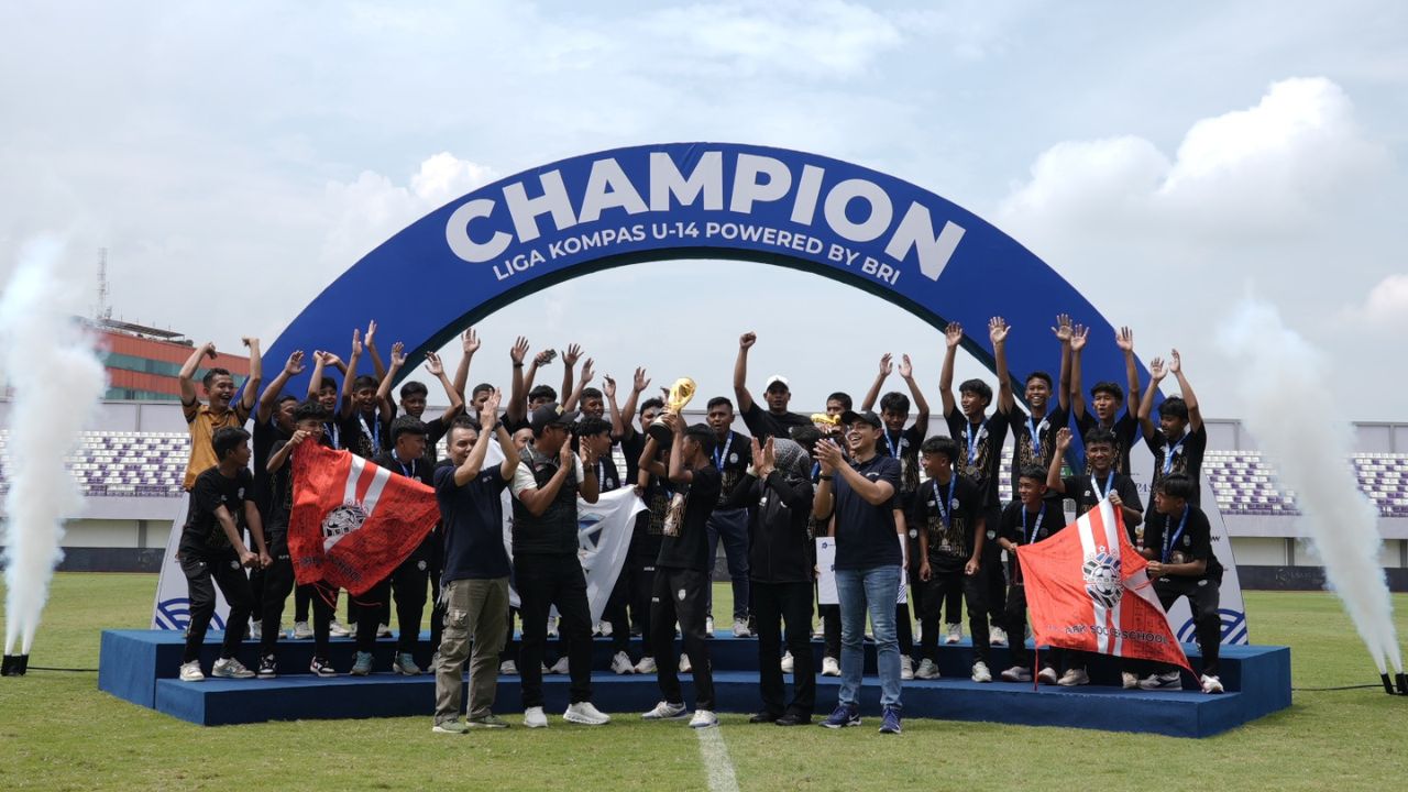 BRI Dukung Pembinaan Usia Dini, Liga Kompas U-14 Lahirkan Talenta Muda ke Gothia Cup