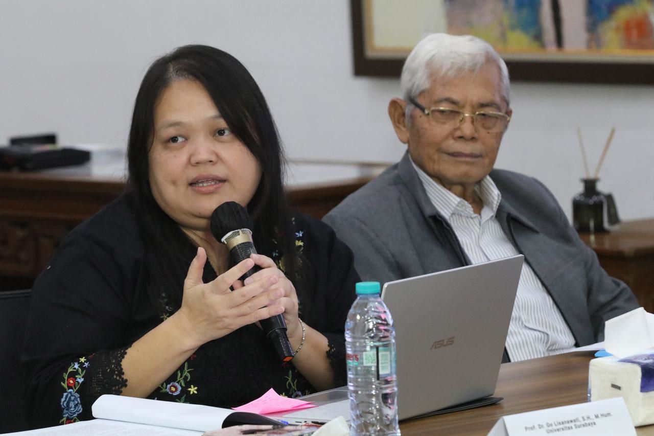 Cheng Yu Pilihan Guru Besar Ilmu Hukum Universitas Surabaya (Ubaya) Go Lisanawati: Biao Li Ru Yi