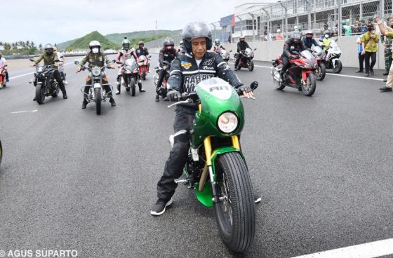 Presiden Jokowi Batal Riding Bareng 20 Pembalap MotoGP di Jakarta