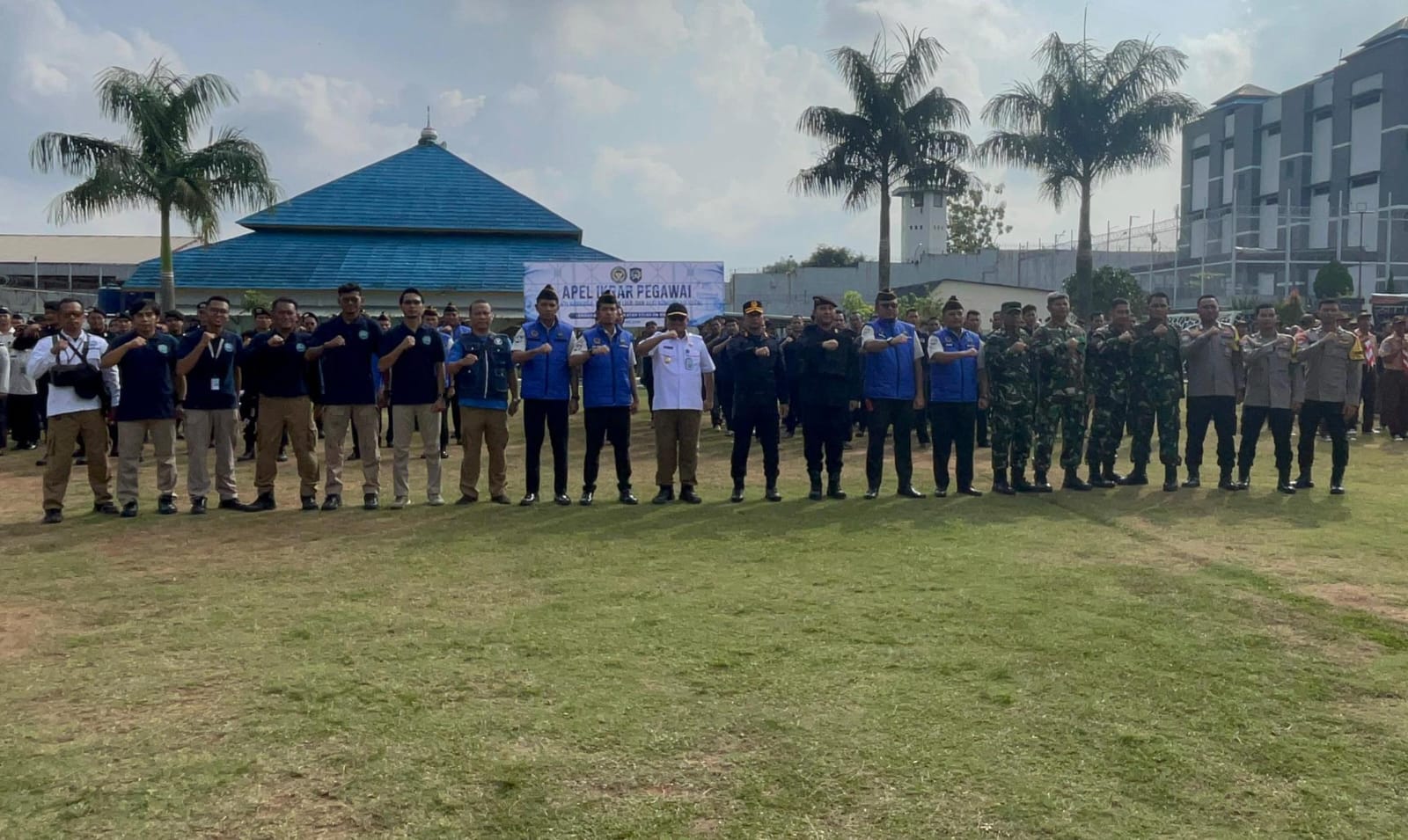 Perangi Narkoba dan Komunikasi Ilegal, Lapas Cilegon Kukuhkan Ikrar Bersama