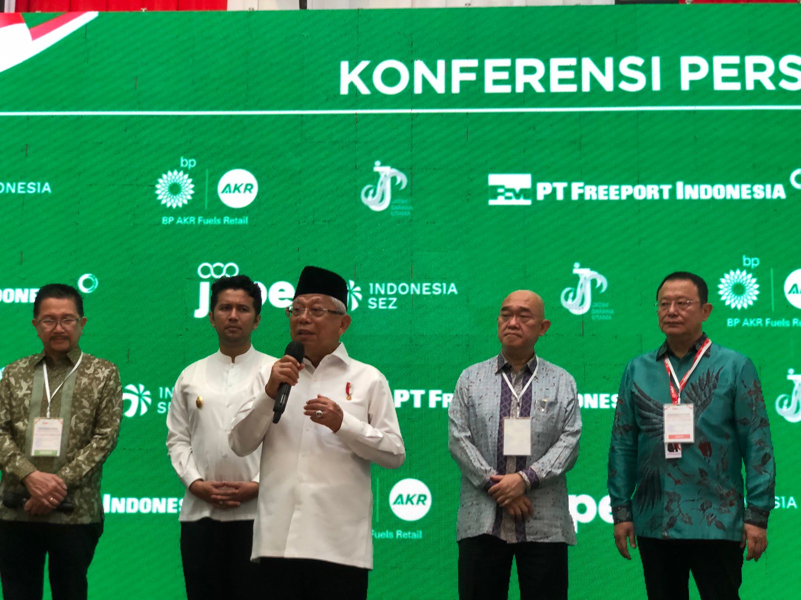 Wapres Kunjungi JIIPE, Smelter Freeport Bisa Beroperasi Lebih Cepat