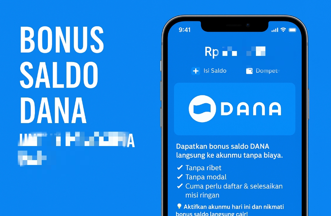 Sering-Sering Cek Notifikasi HP, DANA Kaget Hingga Rp 656 Ribu Akan Masuk ke Saldo Kamu!