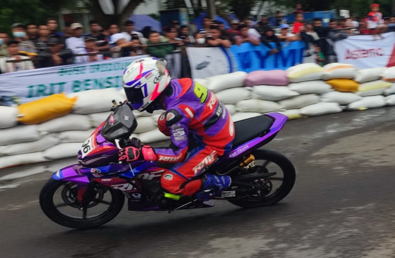Start dari Posisi 7, Rasya Mampu Menang di Kelas Utama HDC 1