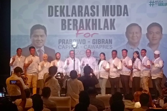 Relawan Prabowo-Gibran Punya Jargon Berakhlak