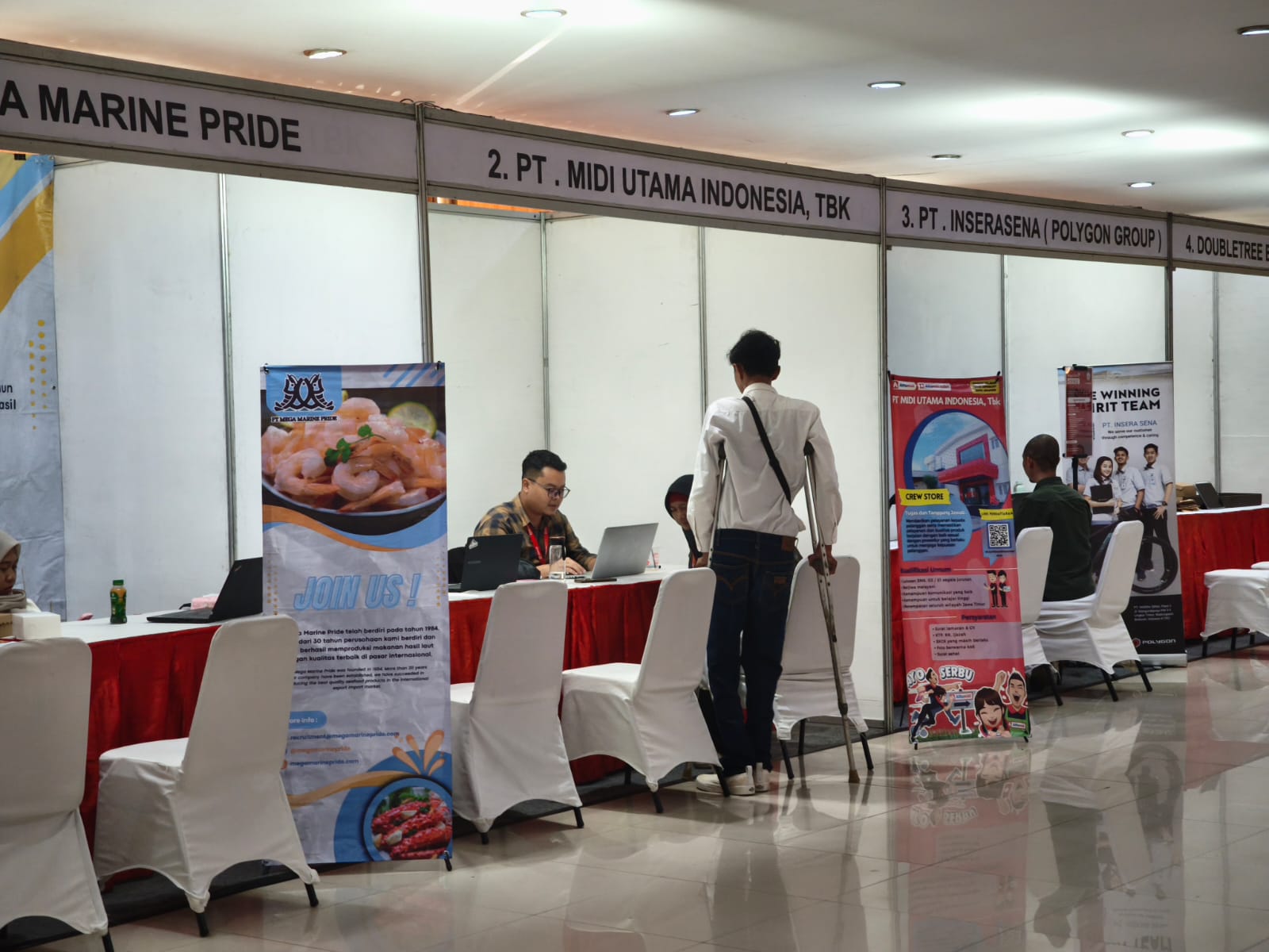 Pemkot Gelar Jobfair Khusus Disabilitas, 300 Pelamar Kerja Menyerbu