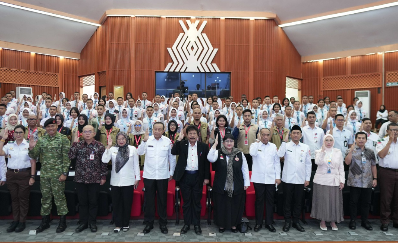 76 Calon Paskibraka Nasional 2026 dari 38 Provinsi Resmi Digembleng