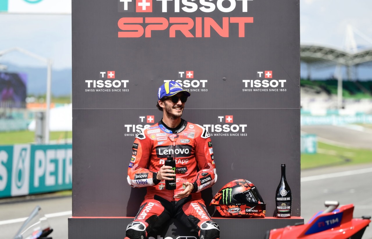 MotoGP Malaysia 2025: Pecco Bagnaia Juara Sprint Race, Alex Marquez Kunci Gelar Runner-Up