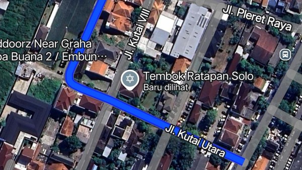 Heboh! Rumah Jokowi Mendadak Muncul Label 'Tembok Ratapan Solo' di Google Maps