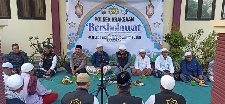 Apresiasi Ulama untuk Polres Probolinggo, Gelar Dzikir dan Salawat Demi Pemilu 2024 Damai