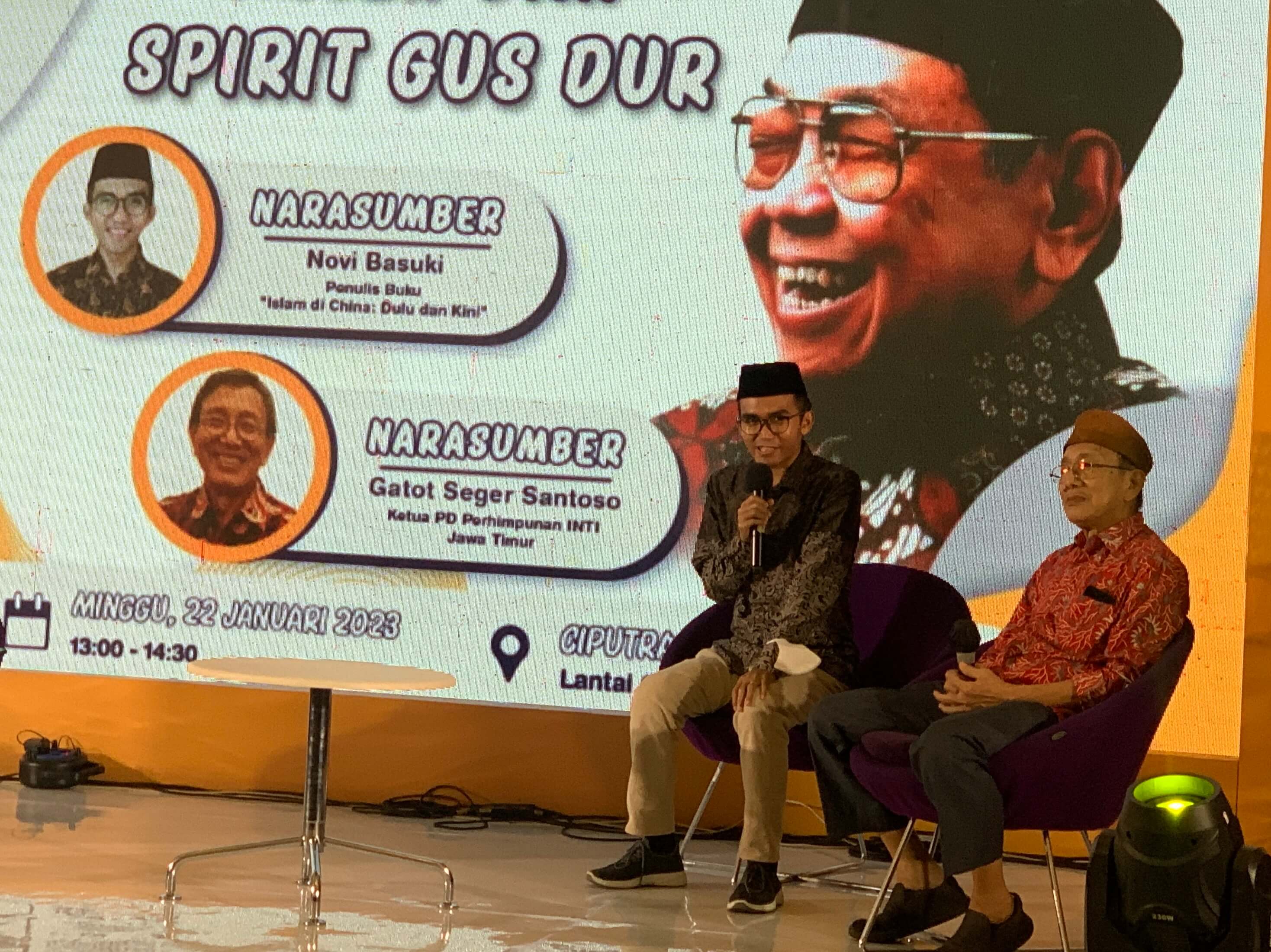 Novi Basuki Paparkan Tiga Spirit Gus Dur