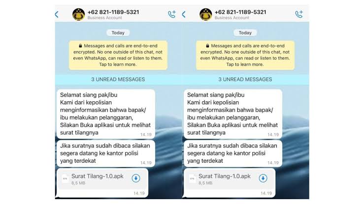 Polri Imbau Masyarakat Jangan Percaya Penipuan Via WhatsApp Modus Surat Tilang