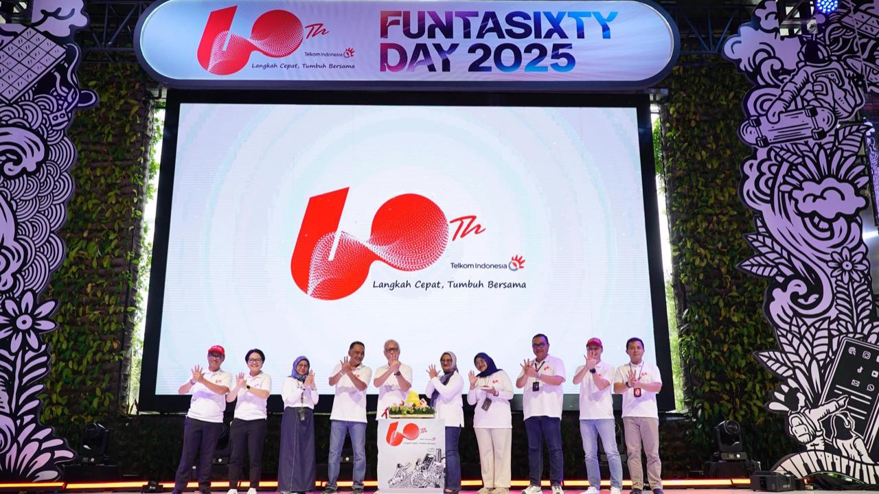 Enam Dekade Telkom: Langkah Cepat, Tumbuh Bersama untuk Masa Depan Digital Indonesia