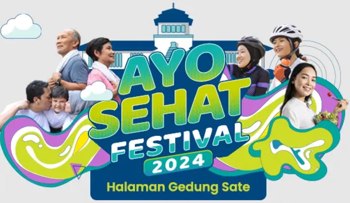 Warga Bandung Merapat! Cek Rangkaian Ayo Sehat Festival 2024 di Gedung Sate   