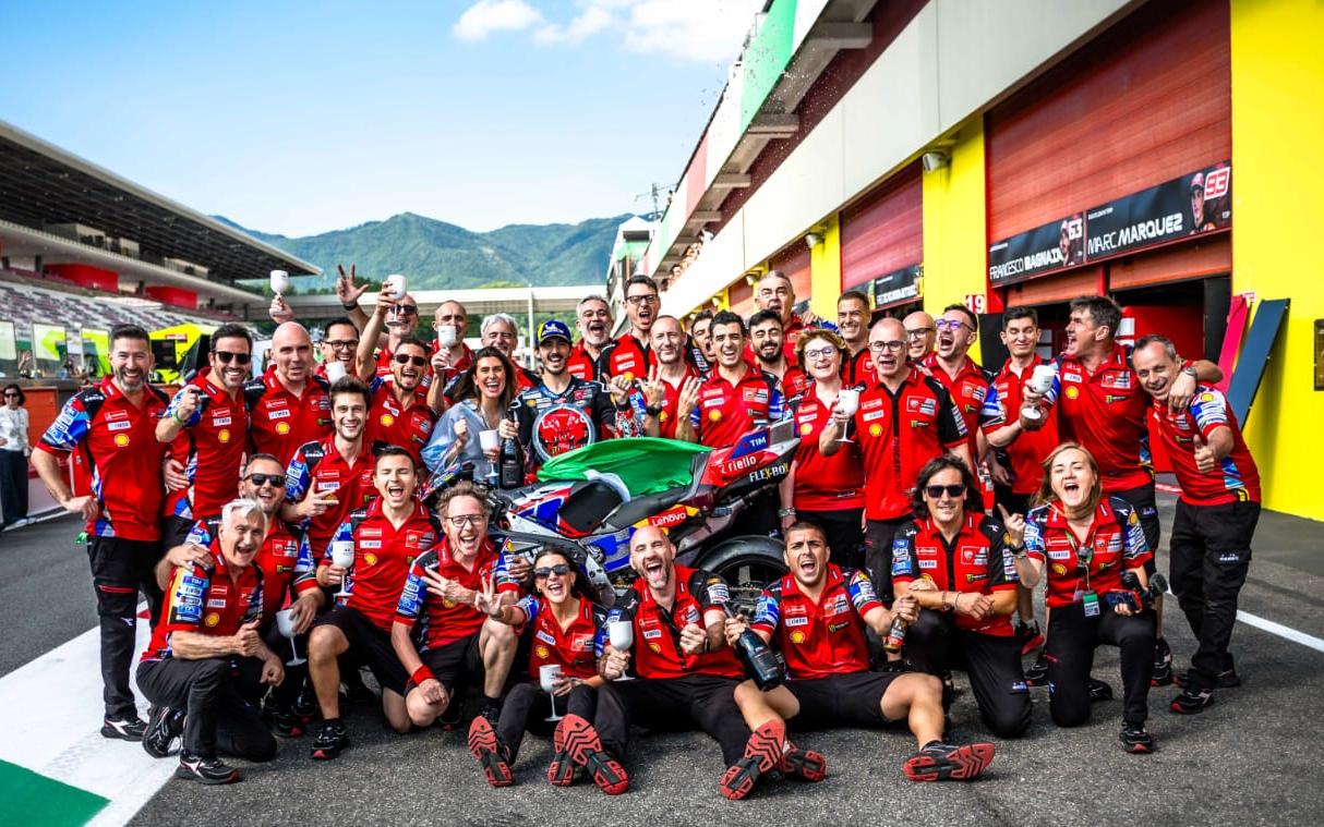 Disambangi Bos Ducati Usai Balapan Mugello, Ada Apa dengan Marc Marquez?