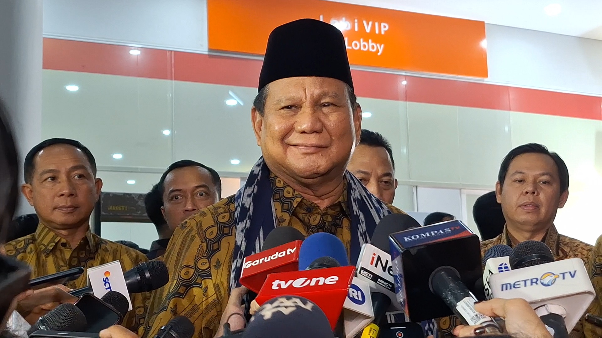 Prabowo Beberkan Isi Pertemuan dengan Ketum Parpol KIM di Kertanegara