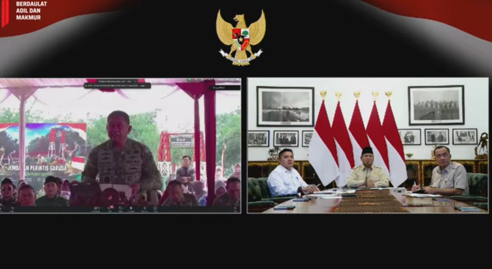 Puji Maruli Simanjuntak, Prabowo: Pantas Jadi Pejabat Tertinggi karena Pengabdiannya
