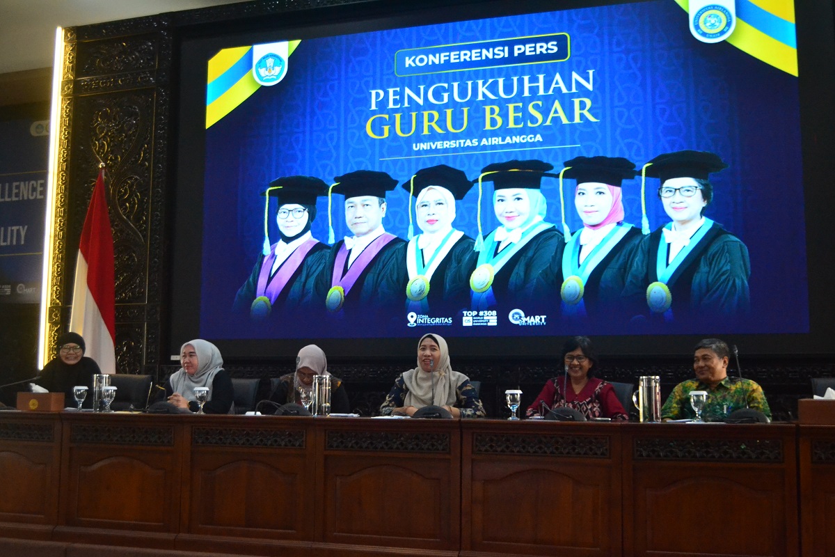 6 Guru Besar Baru UNAIR Segera Dikukuhkan