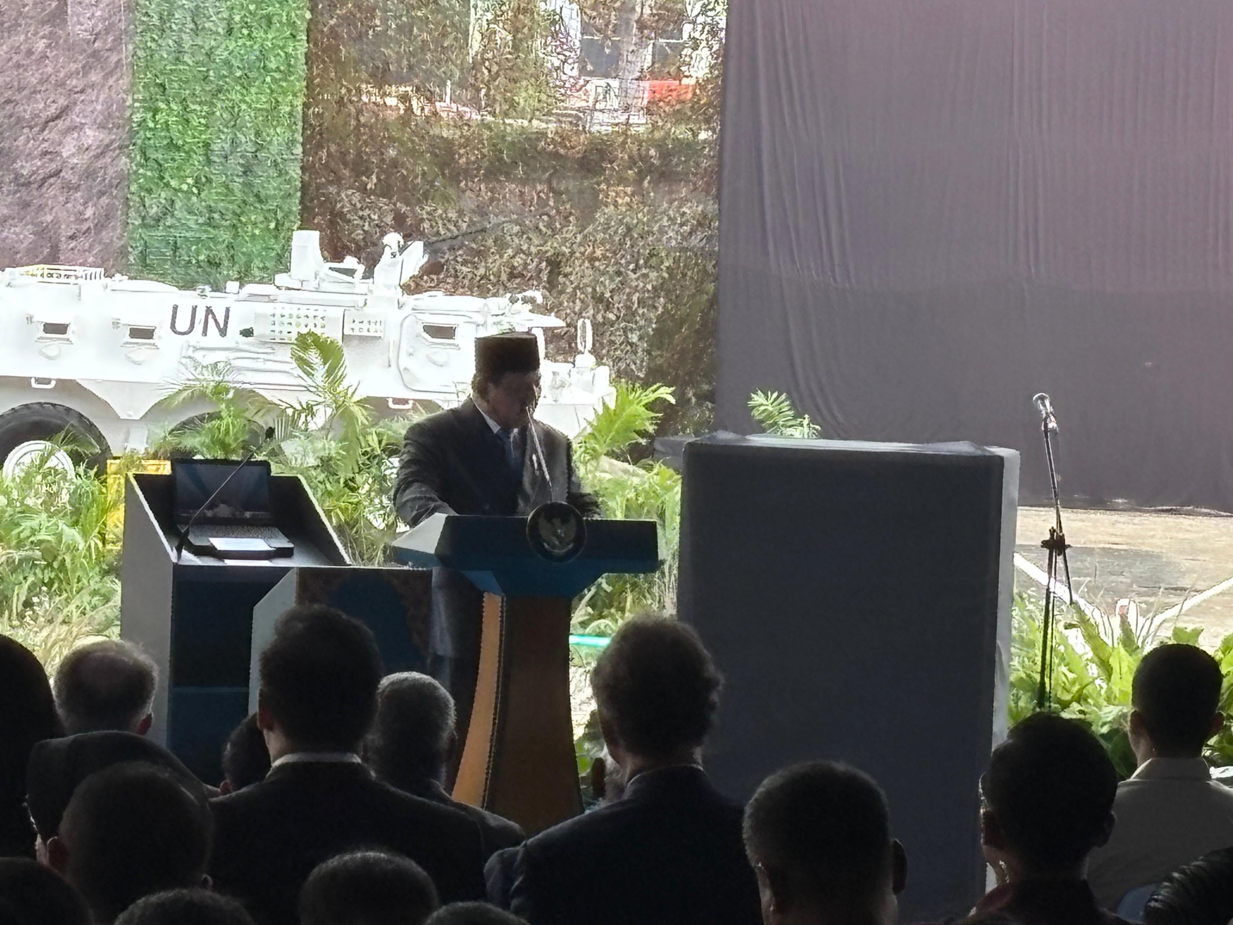 Prabowo di Pameran Industri Pertahanan: Tak Ada Bangsa Waras yang Ingin Perang