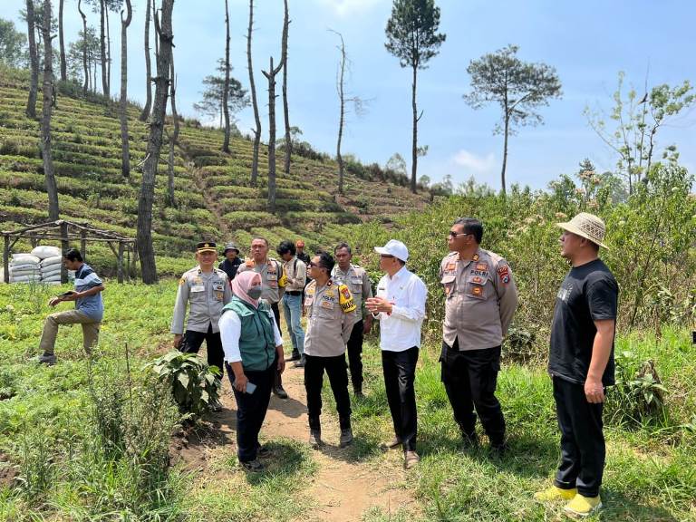 Program KTLGK Polres Batu Dukung Ketahanan Pangan dan Lingkungan