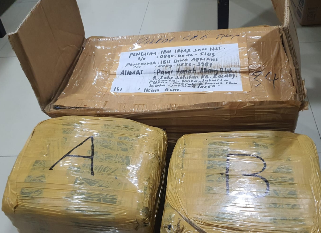 Polisi Ungkap Peredaran Narkoba di Tanah Abang, 12 Kilogram Ganja Diamankan