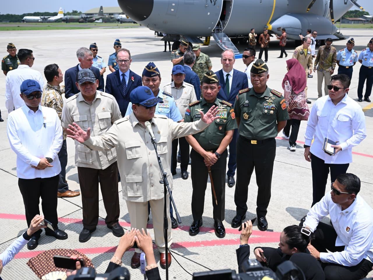 Prabowo Siapkan A400 untuk Misi Kemanusiaan dan Evakuasi Medis di Gaza