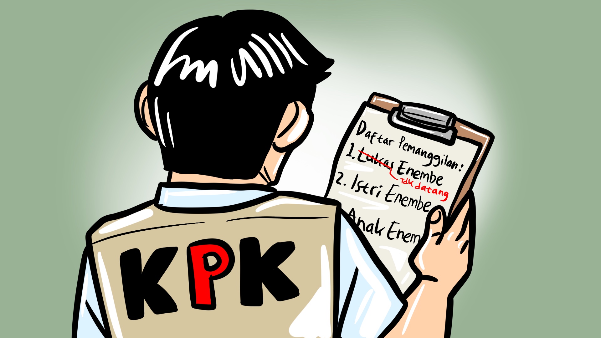 KPK Mlipir di Kasus Enembe