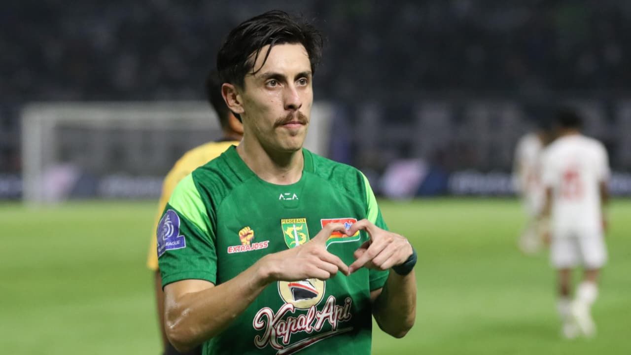 Rivera Selamatkan Bajol Ijo, Persebaya Kalahkan Persis 2-1
