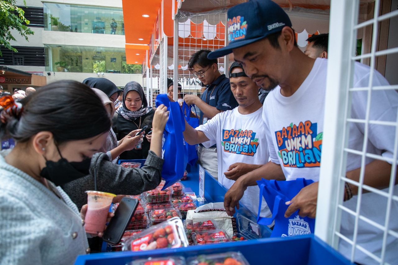 Klaster Mitra Bery Stroberi Rasakan Manisnya Bisnis Stroberi bersama BRI