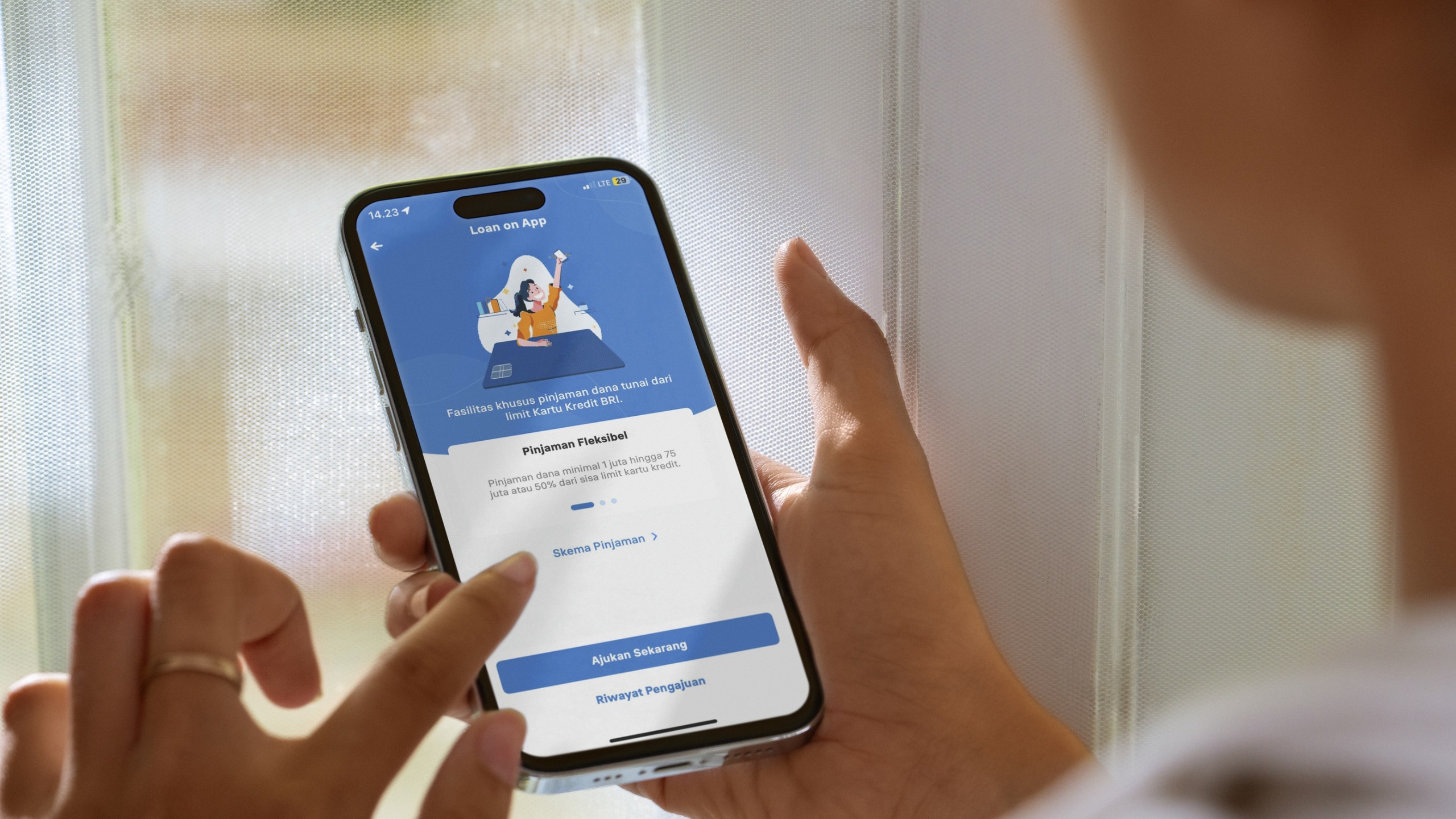 Lebih Praktis, Nasabah BRI Bisa Cairkan Limit Kartu Kredit ke Rekening Tabungan dengan Fitur Loan On App di Super App BRImo!