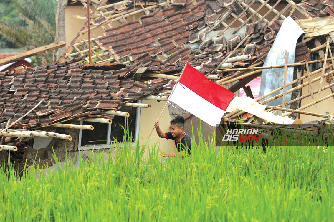 Rehabilitasi Rumah di Cianjur Setelah Evakuasi Tuntas