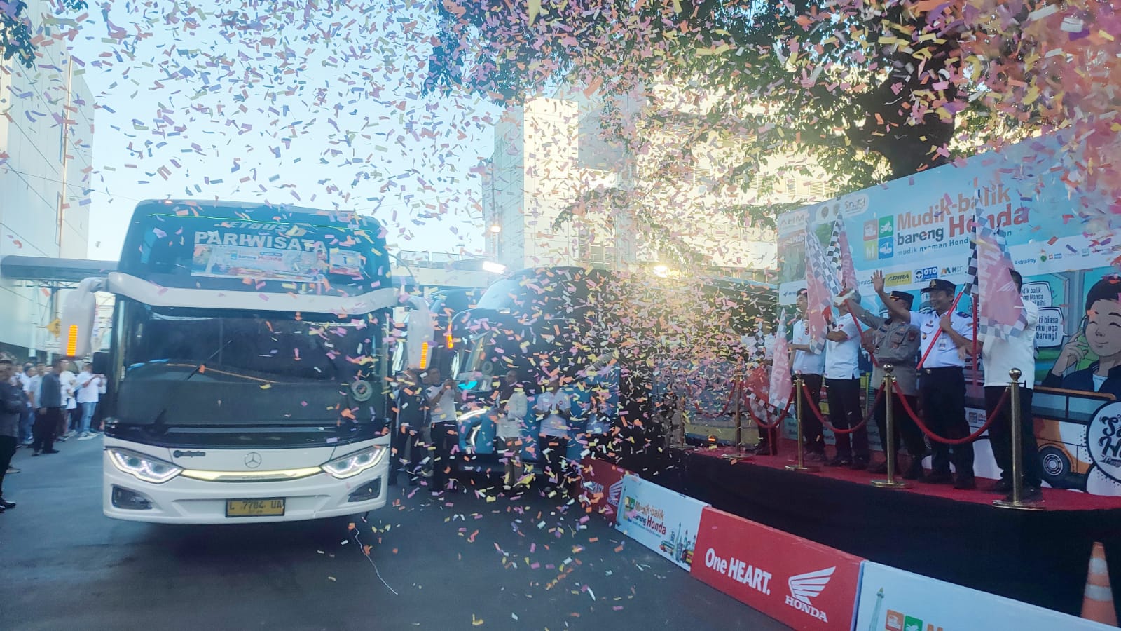 Pelepasan MBBH 2026: AHM Antar Ribuan Konsumen Setia Mudik Nyaman ke Kampung Halaman