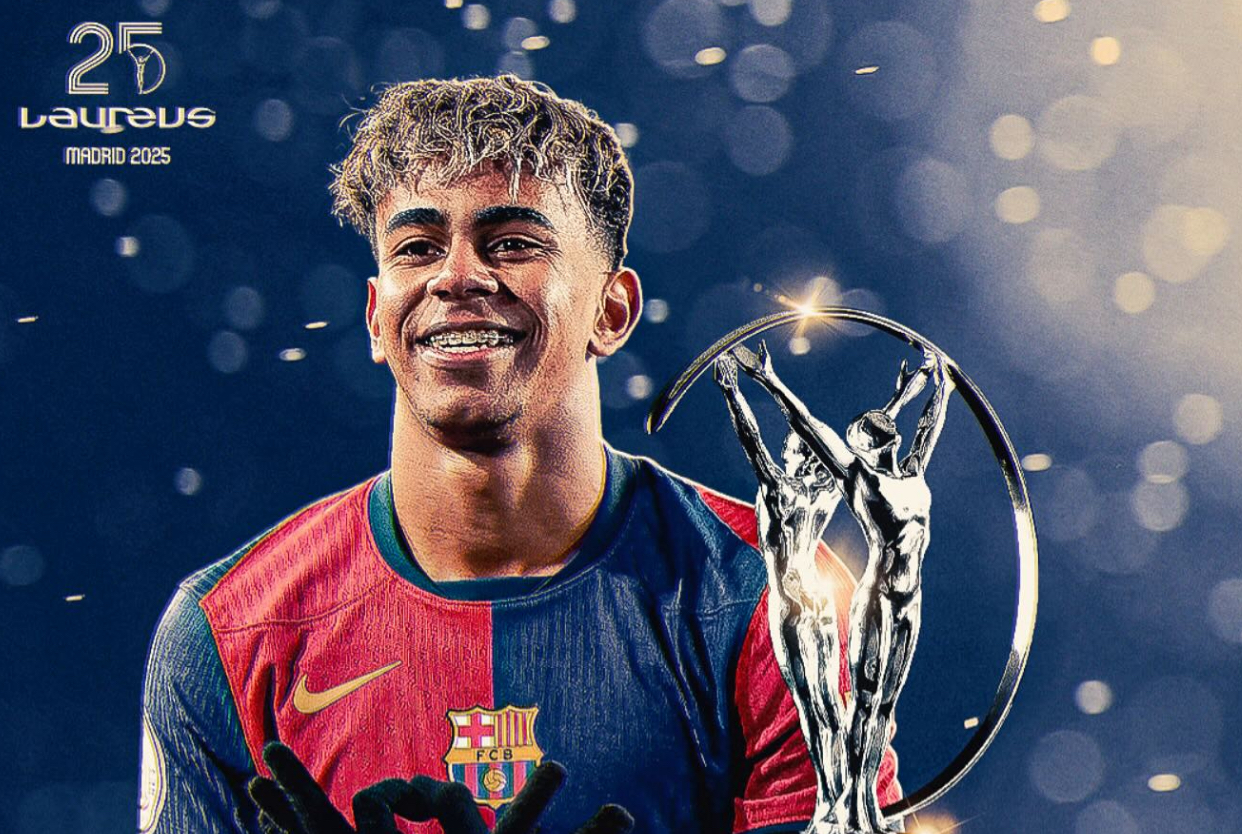 Lamine Yamal Menangkan Laureus Breakthrough Award 2025, Lionel Messi: Calon Penerus Saya di Barcelona
