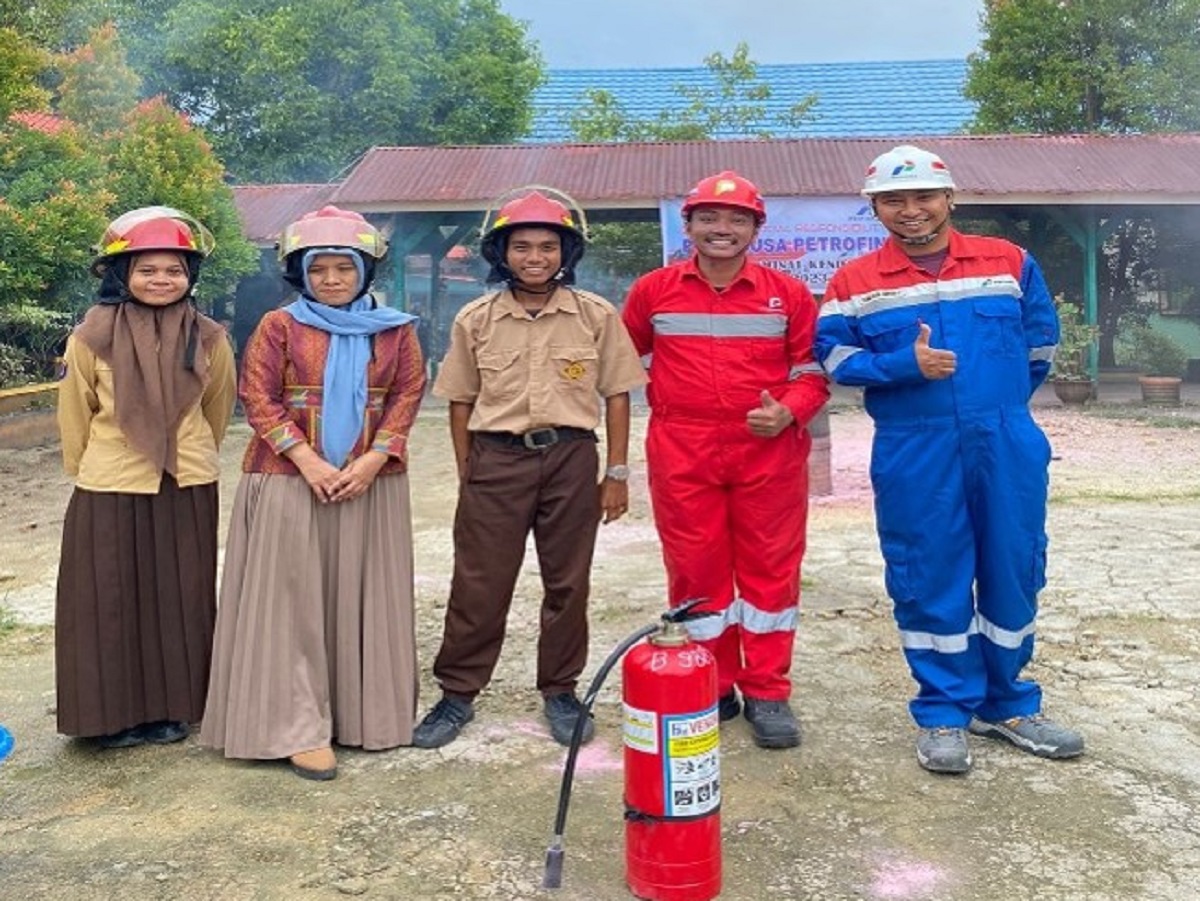 Komitmen Perkuat Budaya Kesehatan dan Keselematan Kerja, Elnusa Petrofin Gelar CSR Safety Awareness di Seluruh Unit Operasi