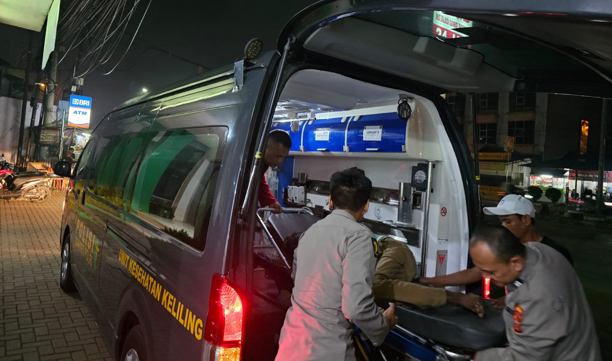 Polda Jabar dan RS Bhayangkara Bogor Gelar Pelayanan Kesehatan Gratis untuk Pemudik   